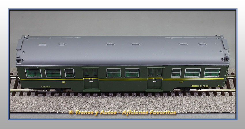 Coche pasajeros Tipo C "Yencas" - Renfe